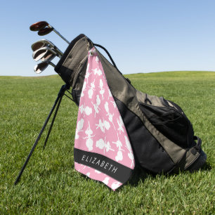 Serviette De Golf Ballerina Motif, Filles de ballet, Danse, Votre No