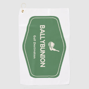 Serviette De Golf Ballybunion Irlande Destination Golf