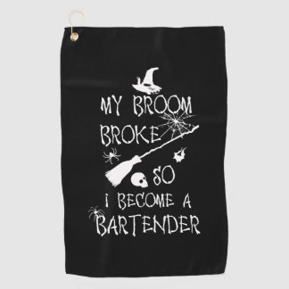 Serviette De Golf Bartender Halloween