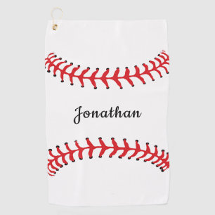Serviette De Golf Baseball Stitching Design Golf Towel