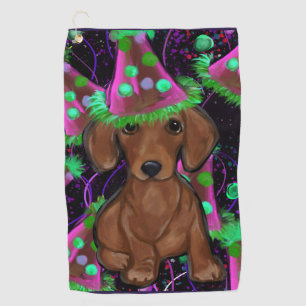 Serviette De Golf Basset allemand