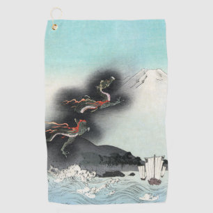 Serviette De Golf Bataille navale Dragon's Fury pour le mont Fuji, J