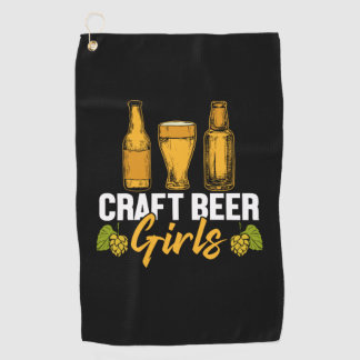 Serviette De Golf Bateau à bière Bateau à bière Filles à bière Anniv