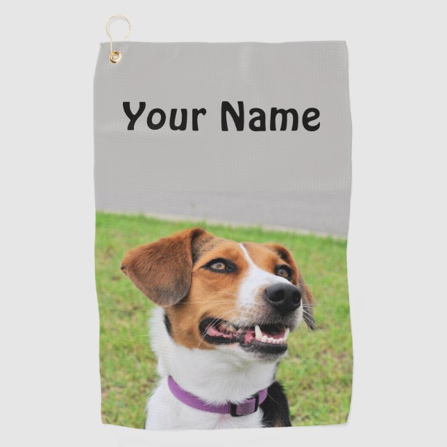 Serviette De Golf Beagle (Devant)