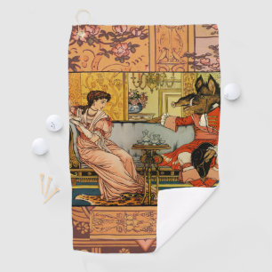 Serviette De Golf Beauté Beast Classic Fairy Tale Caractères
