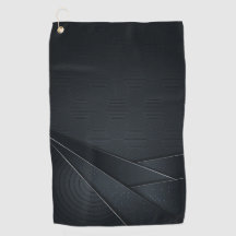 Serviette de golf - Beauté noire