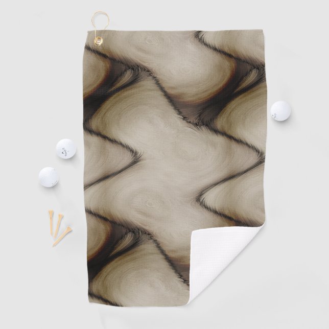 Serviette De Golf Belle abstraction laisse une impression durable (En situation)