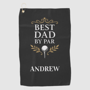 Serviette De Golf Best Dad by Par Custom Golf Towel