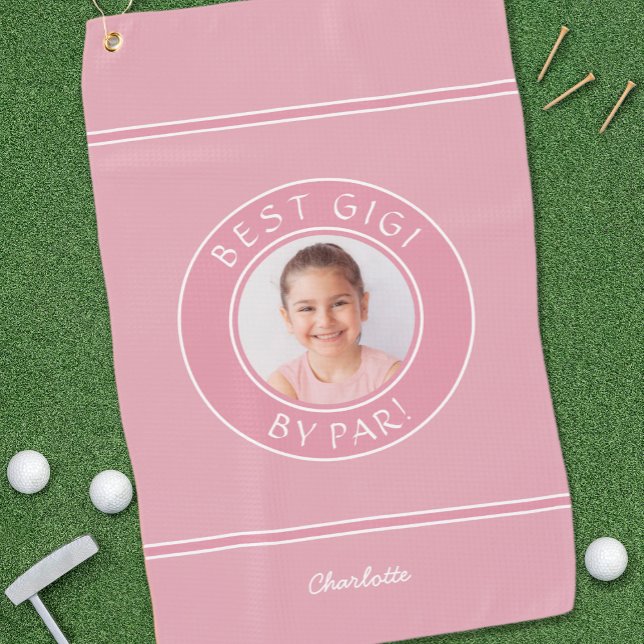 Serviette De Golf Best Gigi By Par Par Elegant Golfer Pink Photo Cad (Best Gigi By Par Elegant Golfer Pink Photo Gift Golf Towel)