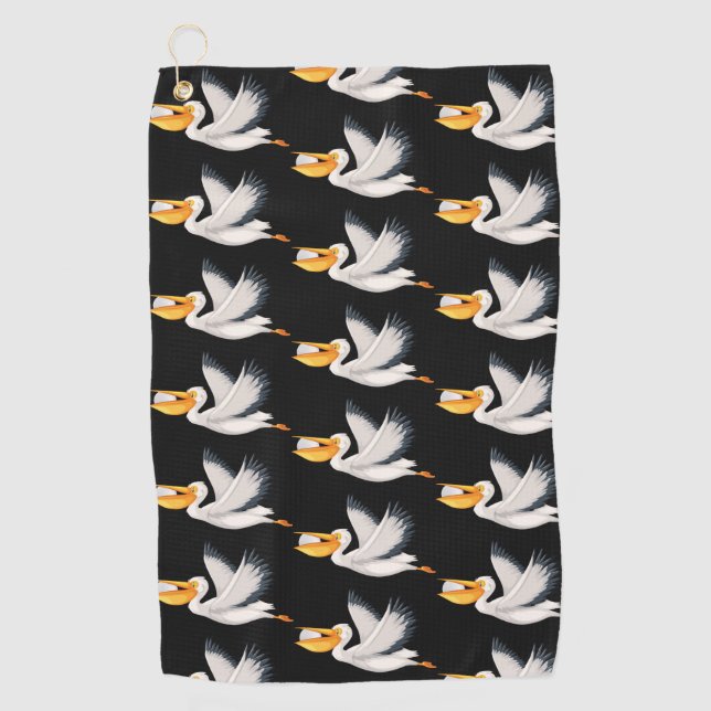 Serviette De Golf Birdies Design Golf Serviette (Devant)