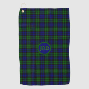 Serviette De Golf Blackwatch Tartan personnalisé