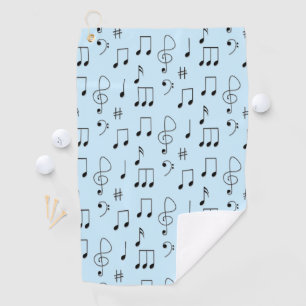 Serviette De Golf Bleu juste noté