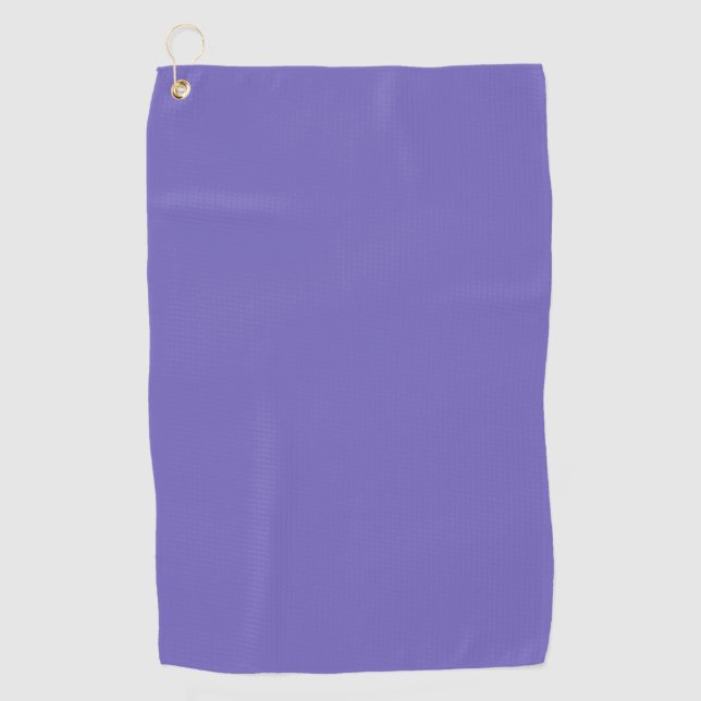 Serviette De Golf Bleu-violet (Crayola)(couleur unie)  (Devant)