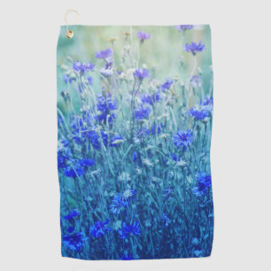 Serviette De Golf Bleuets