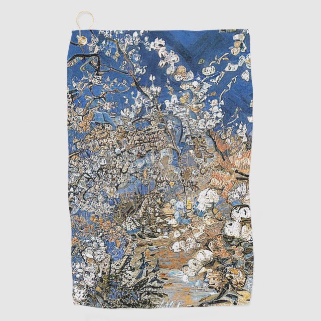 SERVIETTE DE GOLF BLOSSOM D'ARBRE (Devant)