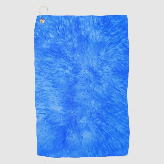 Serviette De Golf Blue Fur Frenzy Golf Towel (Devant)