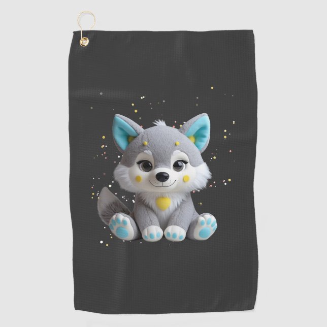 Serviette De Golf bon chien (Devant)