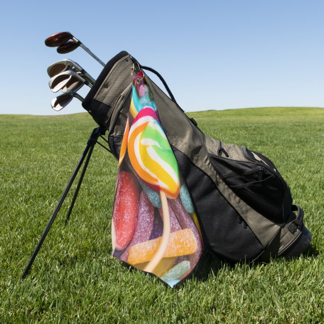 Serviette De Golf bonbons (Vert)