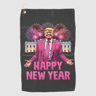 Serviette De Golf Bonne année Eve Trump Résolution 2025