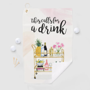 Serviette De Golf Bonne heure à la maison II