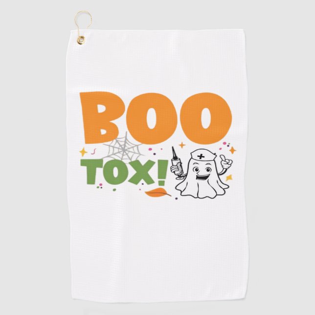 Serviette De Golf BOO Tox Injecteur Injecteur Remplissant Botox Dysp (Devant)