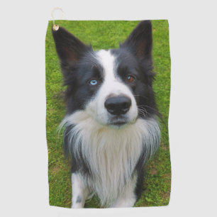 Serviette De Golf Bordure Collie