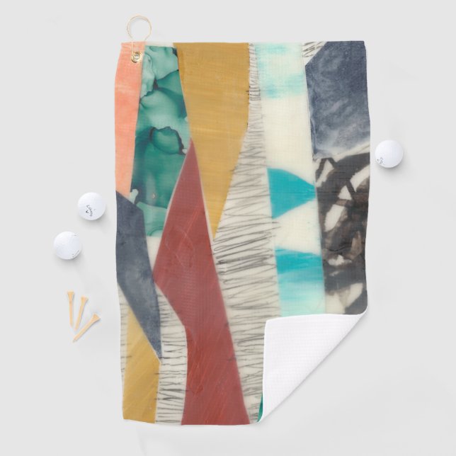 Serviette De Golf Bordure couleur II (En situation)