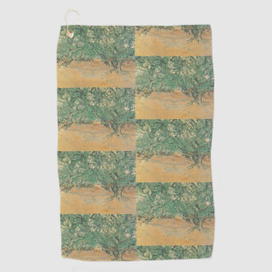 Serviette De Golf Bosquet d'oliviers de Van Gogh - Art de la nature