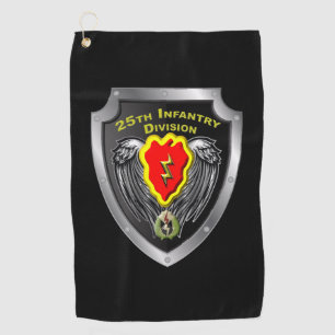 Serviette De Golf Bouclier de la 25e division d'infanterie « Tropic
