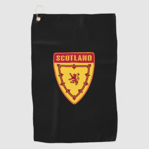 Serviette De Golf Bouclier écossais