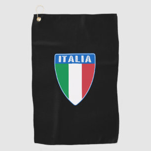 Serviette De Golf Bouclier Italien