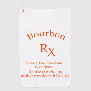 serviette de golf bourbon
