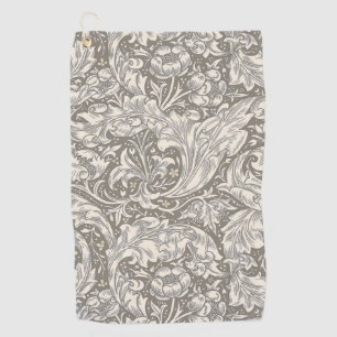 Serviette De Golf Bouton de fiancé de William Morris damassé antique