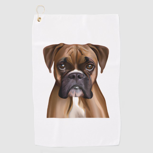 Serviette De Golf Boxer (Devant)