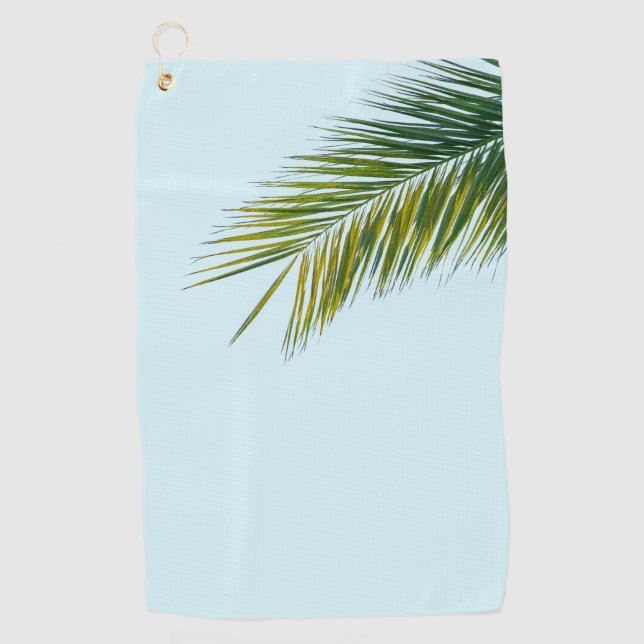 Serviette De Golf Branche de palmier (Devant)