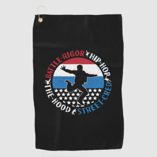 Serviette De Golf Break Dance Breakdance Hip-Hop Boy