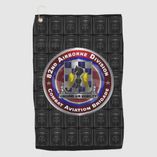 Serviette De Golf Brigade d'aviation de combat de la 82e division aé