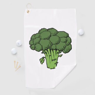 Serviette De Golf Brocoli vert