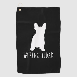 Serviette De Golf Bulldog Lover   Frenchie Papa Français Bulldog Pa