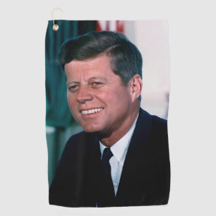 Serviette De Golf Bureau ovale du président John F. Kennedy