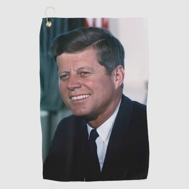 Serviette De Golf Bureau ovale du président John F. Kennedy (Devant)