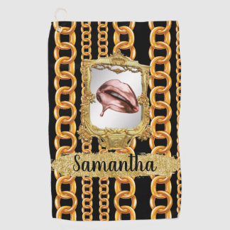 Serviette De Golf Cadeau d'anniversaire personnalisé pour femme, ami