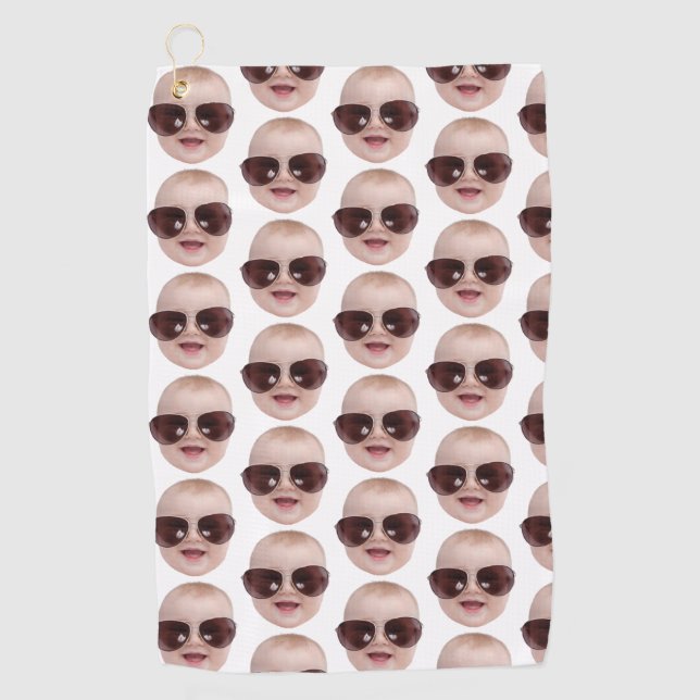 Serviette De Golf Cadeau de golf personnalisé cadeau pour papa avec  (Devant)