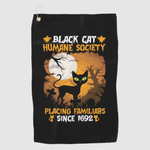 Serviette De Golf Cadeau Halloween Société humaine Placer des fami