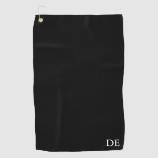 Serviette De Golf Cadeau original personnalisé Monogramme Groomsman