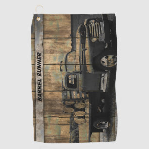 Serviette De Golf Camion vintage Antique Camion Vieux Camion