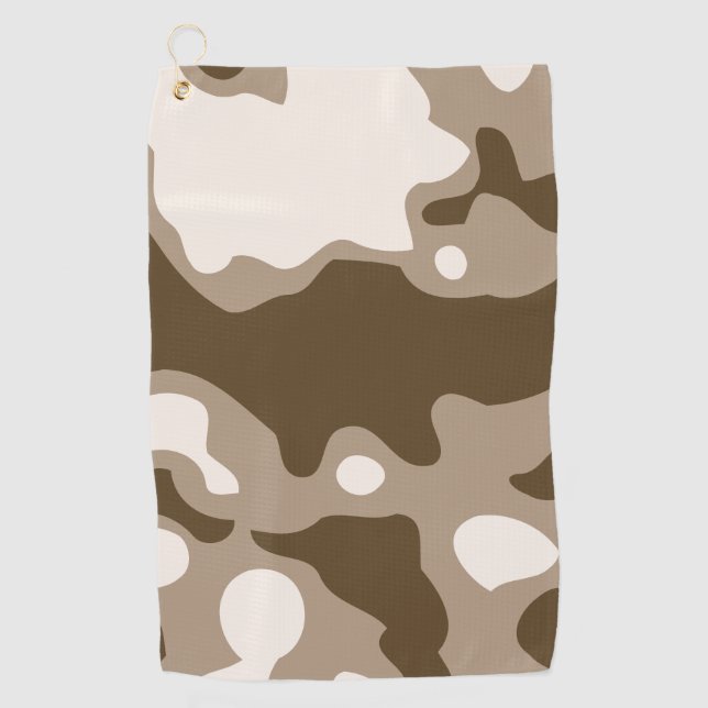 Serviette De Golf Camouflage du désert (Devant)