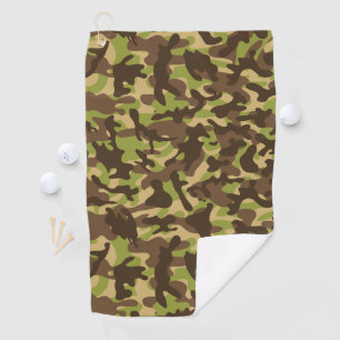 Serviette De Golf Camouflage en cascade