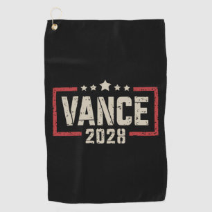 Serviette De Golf Campagne d'élection présidentielle de Vance 2028 D