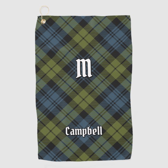Serviette De Golf Campbell Tartan (Devant)